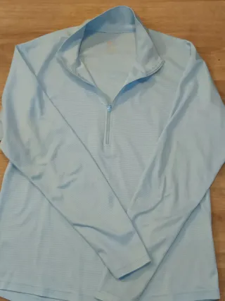 Camiseta térmica chica azul