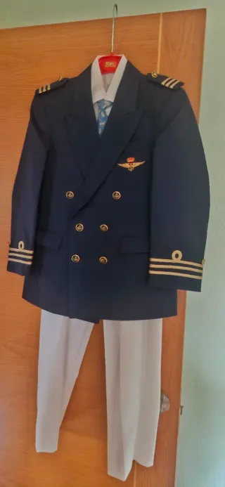 Traje comunión niño azul marino