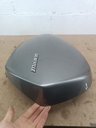 Maleta Deauville 700 Honda izquierda gris estrecha