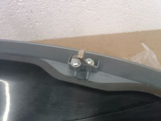 Maleta Deauville 700 Honda izquierda gris estrecha