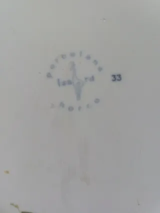 Bandeja Isard peces porcelana