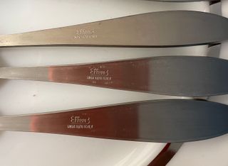 Set 6 Forchettine Acciaio Dessert