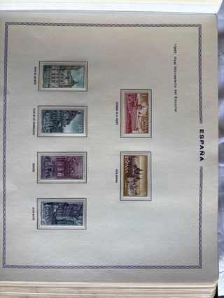 Sellos España 1961 Monasterio Escorial