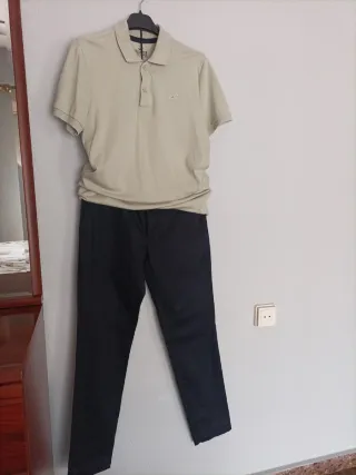 Conjunto pantalón MangoPolo verde claro Hollister