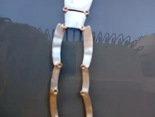 Collar Taxco Plata 925 Turquesa 82 gr.