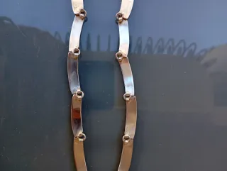 Collar Taxco Plata 925 Turquesa 82 gr.