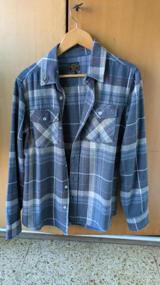 Camisa de franela a cuadros Dark Seas