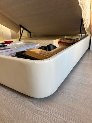 Cama 150cm con canapé y colchón