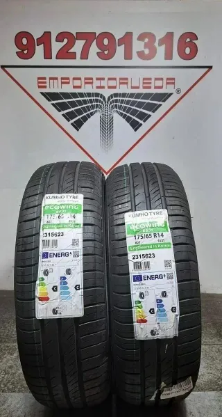 175 65 14 T KUMHO RUEDA NUEVA YA MONTADA