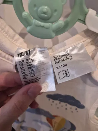 Saco dormir Talla 86/92 Tog 2