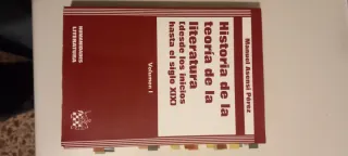 Historia de la Teoría de la Literatura (vol 1)