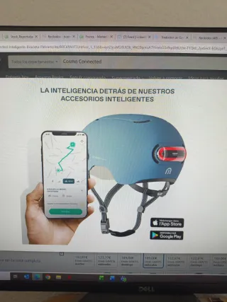 Casco Inteligente Bici/Patinete Eléctrico