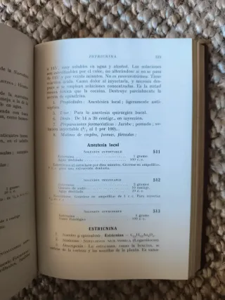 Libro antiguo medicina