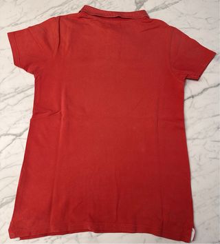 Polo Quiksilver Talla S Naranja Teja