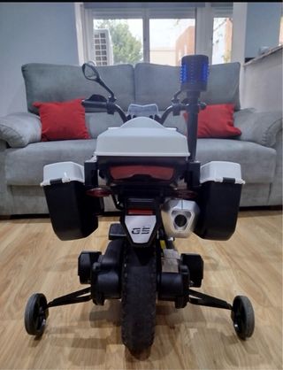 Moto Eléctrica Infantil Policía