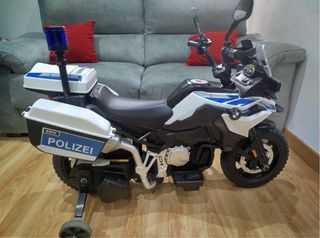 Moto Eléctrica Infantil Policía