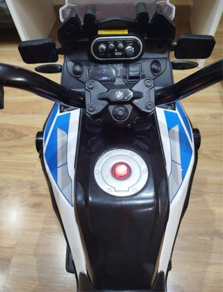 Moto Eléctrica Infantil Policía
