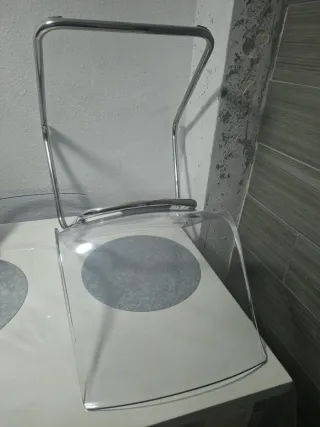 Sillas Metacrilato y Metal