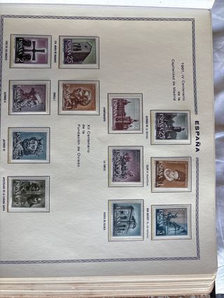 Sellos España 1961 IV Centenario Madrid