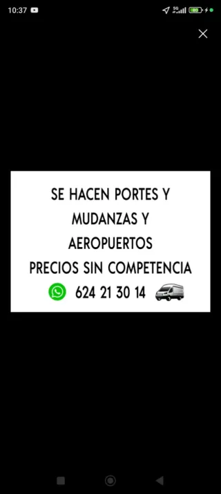 MUDANZAS , PORTES Y AEROPUERTOS