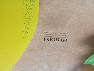 Vassoio in vetro con limoni