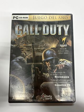 Call of Duty PC - Juego del Año 2003