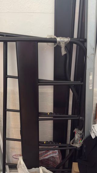 Cama Ikea Metal Negra