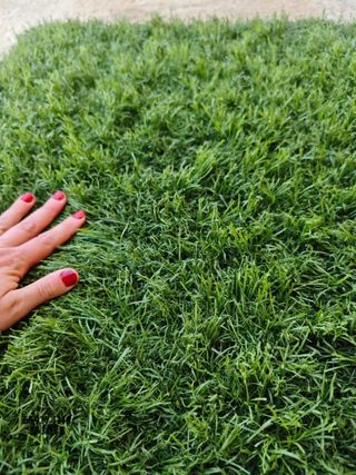 Césped artificial reciclado