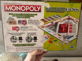 Monopoly Billetes Falsos Juego de Mesa