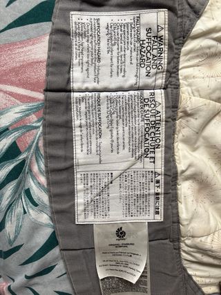 Mochila Ergobaby Porteo Gris