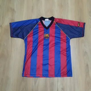 Camisola Vintage Barcelona Kluivert #9 S