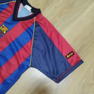 Camisola Vintage Barcelona Kluivert #9 S