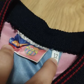 Camisola Vintage Barcelona Kluivert #9 S