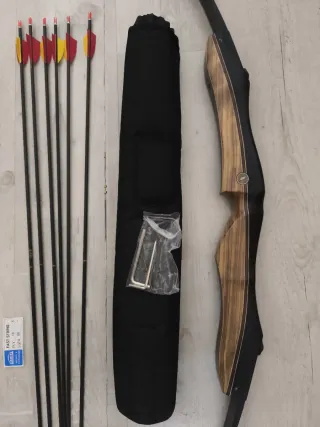 Arco ILF White father lark 23" con palas de Foam