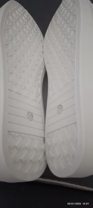 Botas blancas forradas