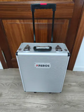 Maleta de herramientas TRESKO con ruedas