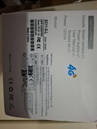 Cámara Vigilancia V380 4G