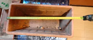 SET Jardineras de plástico bandeja macetas y spray