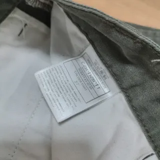 Calças Verdes Carhartt Tamanho 36