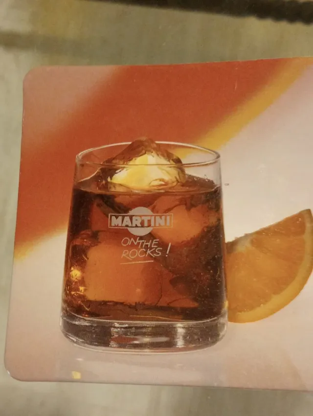 Posavasos Martini Vintage