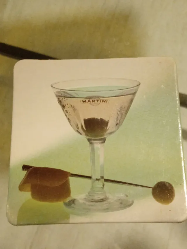Posavasos Martini Vintage