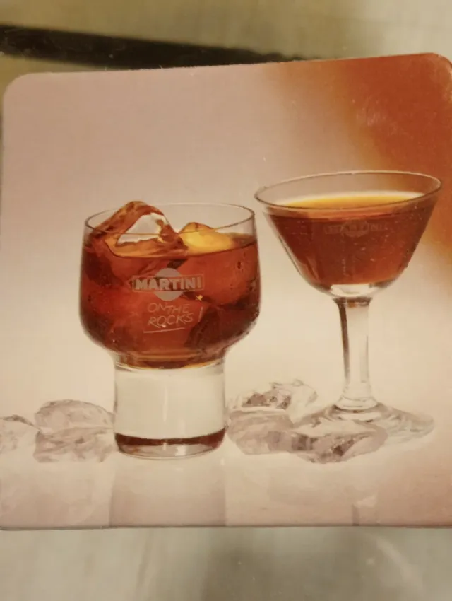 Posavasos Martini Vintage
