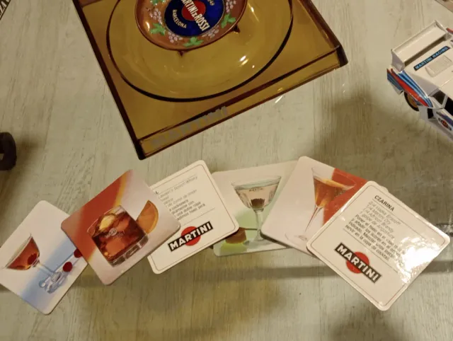 Posavasos Martini Vintage