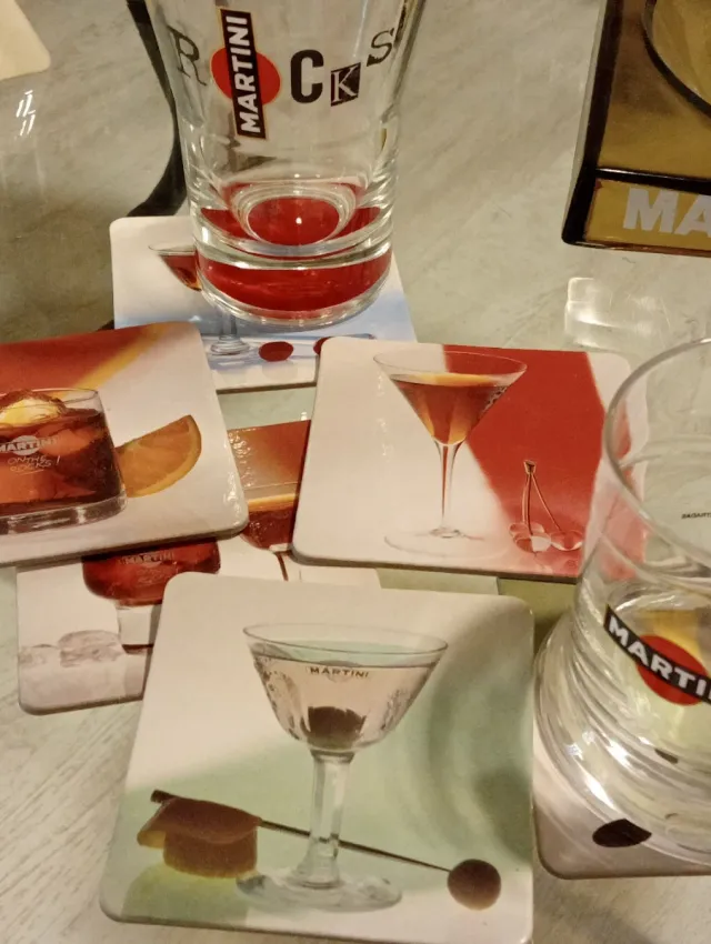Posavasos Martini Vintage