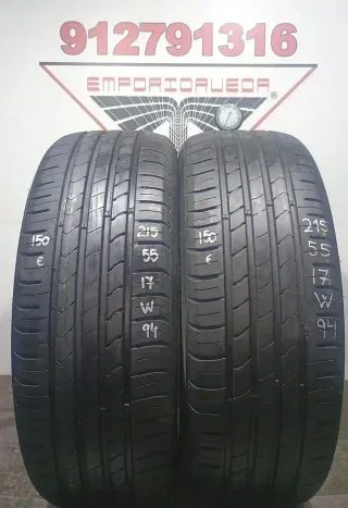 215 55 17 W KUMHO RUEDA AL 90% VIDA UTIL