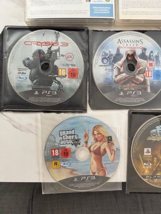 Lotto Giochi PS3: The Last of Us, Uncharted 3, PES