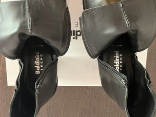 Botines piel Baldinini negros mujer