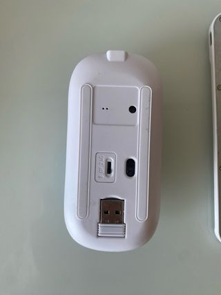 Teclado y Ratón Bluetooth Blanco