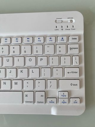 Teclado y Ratón Bluetooth Blanco