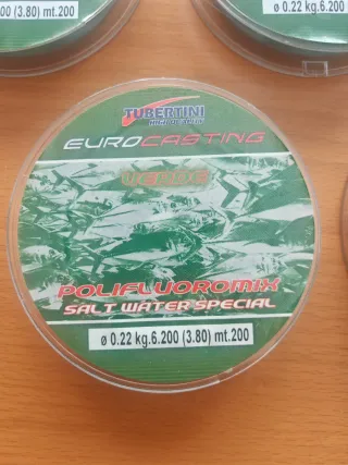 Hilo Pesca Tubertini Eurocasting 0.22mm